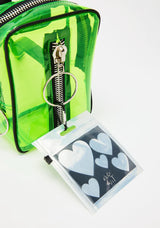 DISCO DUST LONDON STICKY STENCIL SHEETS - HEART