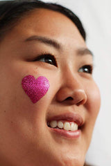 DISCO DUST LONDON STICKY STENCIL SHEETS - HEART