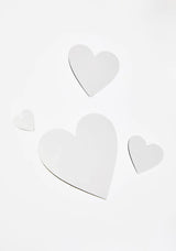 DISCO DUST LONDON STICKY STENCIL SHEETS - HEART