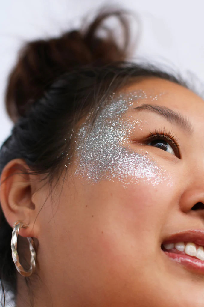 DISCO DUST LONDON BIODEGRADABLE GLITTER - FINE- SILVER 20g